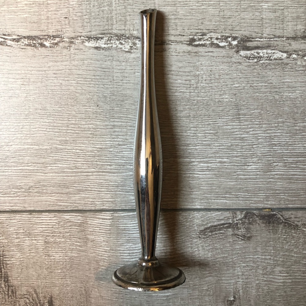 Silver Bud Vase